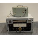 A Marconi Atalanta commercial receiver model 2207C, 11.5cm x 20cm x 19.5cm, together with a