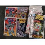 A quantity of mixed DC 'Captain Atom' comics.