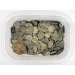 A box of approx. 400 mixed small Roman coins.