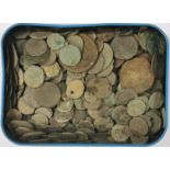 A box of approx. 250 mixed Roman coins.