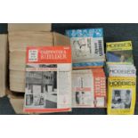 A large quantity of 1960's 'Hobbies weekly' magazines together with 'Carpenter and Builder'