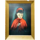 A 1960's gilt framed print after C.S.Pearson, frame size 67cm x 72cm.