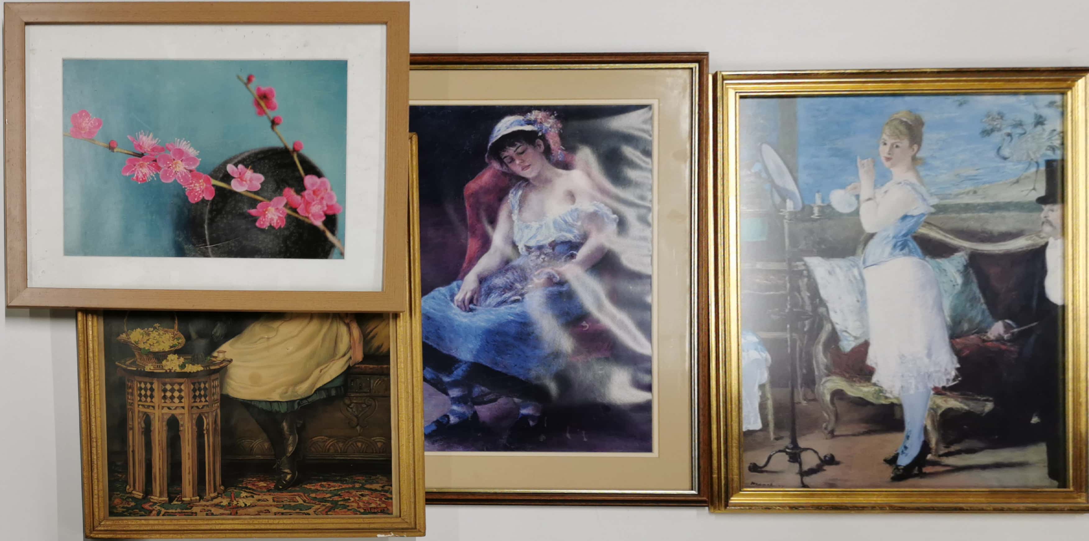 A group of framed prints, largest 66cm x 91cm. - Bild 4 aus 5