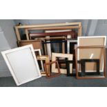 A quantity of useful picture frames.