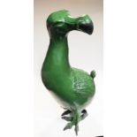 Studio 25, "Dodo with green patina", sculpture, 2017, 20in. Shipping to be organised by the