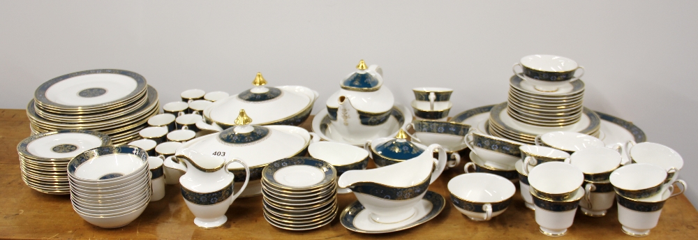 A very extensive Royal Doulton Carlyle pattern dinner tea and coffee set.