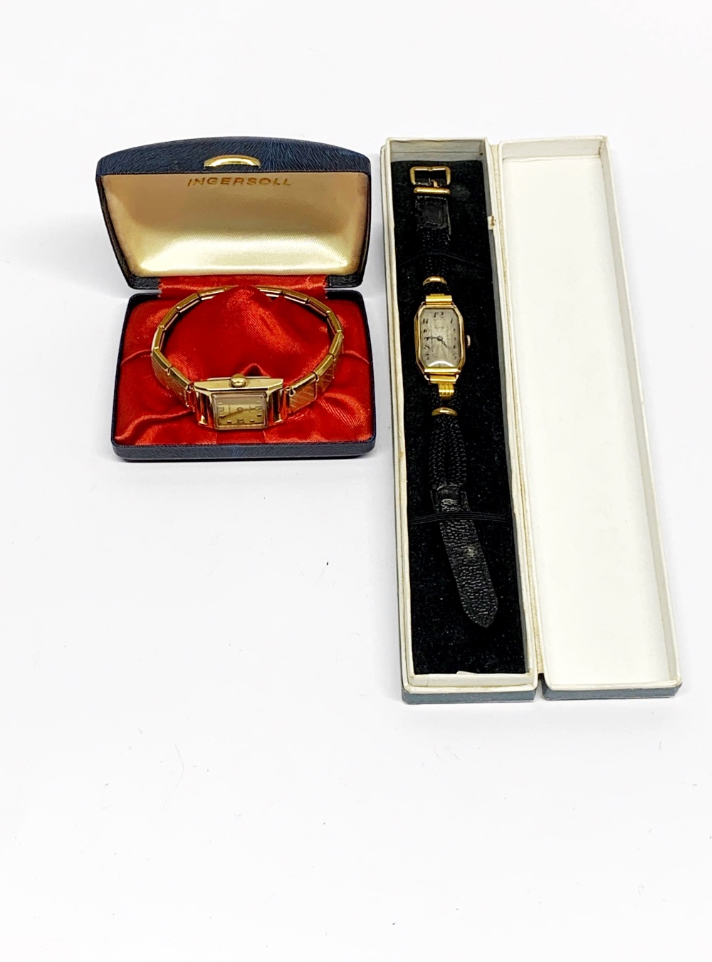 Two vintage ladies wrist watches.