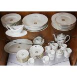 A very extensive Limoges porcelain dinner and coffee set.