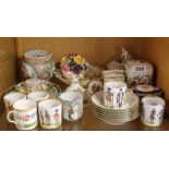 A quantity of good mixed china items.