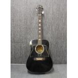 An Avon Pasadena acoustic guitar by Rose-Morris, L. 104cm.