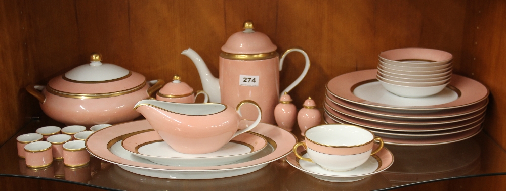 A Fitz and Floyd 1978 ' Renaissance' pattern part dinner service.