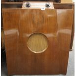 A vintage Murphy 146 radio and a radiogram.