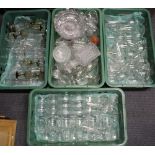 A large quantity of mixed glassware (boxes not included).