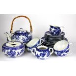 A Japanese fine porcelain part tea set.