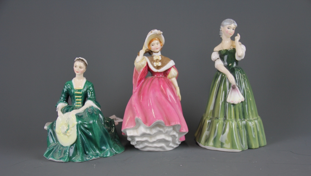 Six Royal Doulton porcelain lady figures: "The Last Waltz" (HN2315), "Southern Belle" (HN2229), " - Bild 4 aus 5