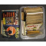 A quantity of vintage MAD magazines, including early numbers.