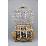 An Eastern style decorative bird cage, H. 45cm.