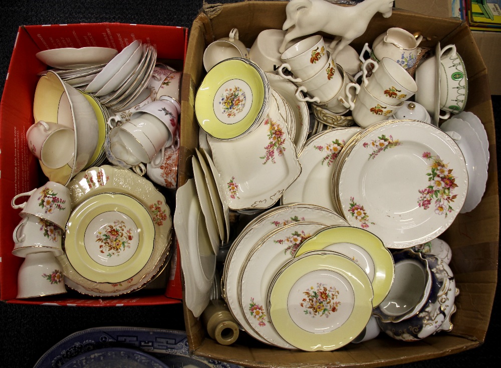 Two boxes of mixed china. - Image 2 of 2