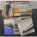 A quantity of steam railway related books.