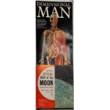 A folder of 'Dimensional Man' a lifesize three-dimensional of the human body by David Pelham,