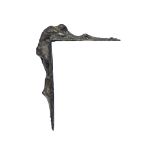 Ramon Rave, "Perspectivas", lost wax bronze finished with patina sculpture, 2020, 40 x 48 x 31cm.