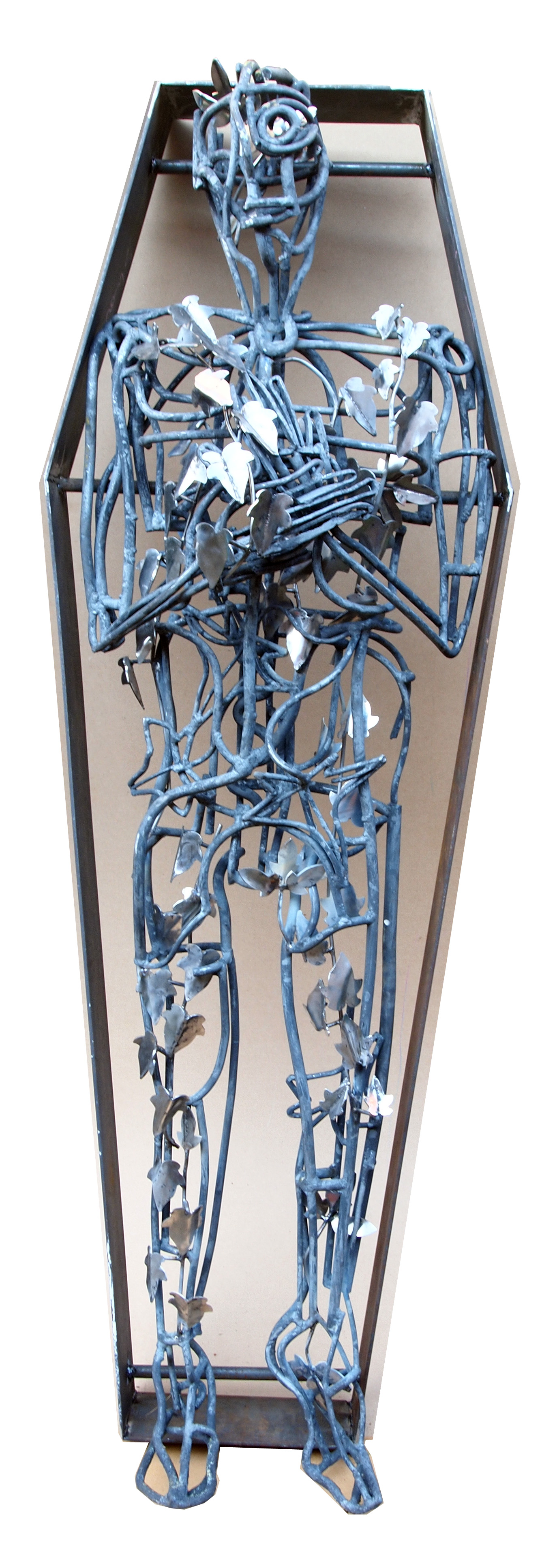 Hilary Cartmel, "Poisoned Ivy", stainless steel, galvanised steel, steel, 2014, 200 x 85 x 65cm. - Image 4 of 4