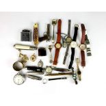 A quantity of mixed watches etc.