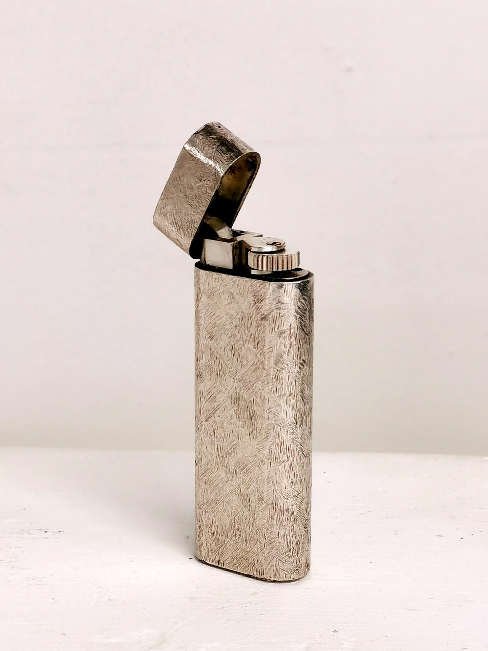 A boxed Cartier silver lighter. - Image 3 of 4