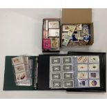 An extensive collection of playing cards and glamour cards.