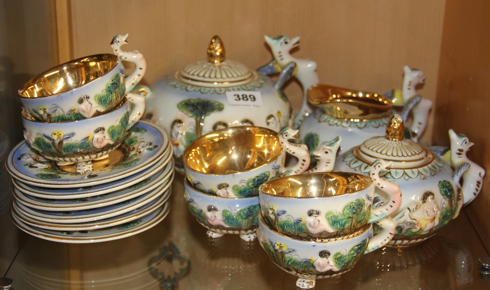 A 1950's Capodimonte tea set and other items (some A/F). - Bild 2 aus 3