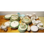 A quantity of Art Deco and other china.