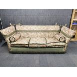 A large mid 20th Century knoll four piece suite comprising two sofas and two armchairs.