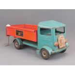 A vintage Tri-ang tin truck, L. 47cm.