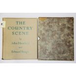 A clothbound volume of The Country Scene, Poems by John Masefield and pictures by Edward Seago.