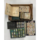 A very extensive collection of cigarette cards.