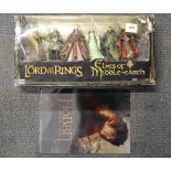 Cinematic interest: Boxed figures of The Elves of Middle -Earth from The Lord of the Rings.