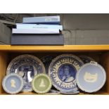 A group of Wedgwood china items.