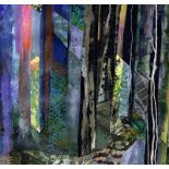 Rosemary Firth, mixed media collage artist. Participant in Sky Arts Landscape Artist of the year