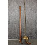 A WWI 1897 pattern infantry officers sword, L. 100cm.