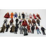 A group of Dr. Who figures, H. 13.5cm.
