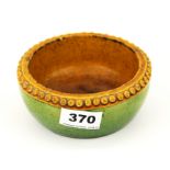 A Chinese Ming Dynasty (1368 - 1644) style glazed stoneware bowl, Dia. 13cm, D. 6cm. Probably of the