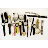 A quantity of mixed watches.