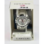 A gent's Ripcurl eclipse tide master wristwatch.