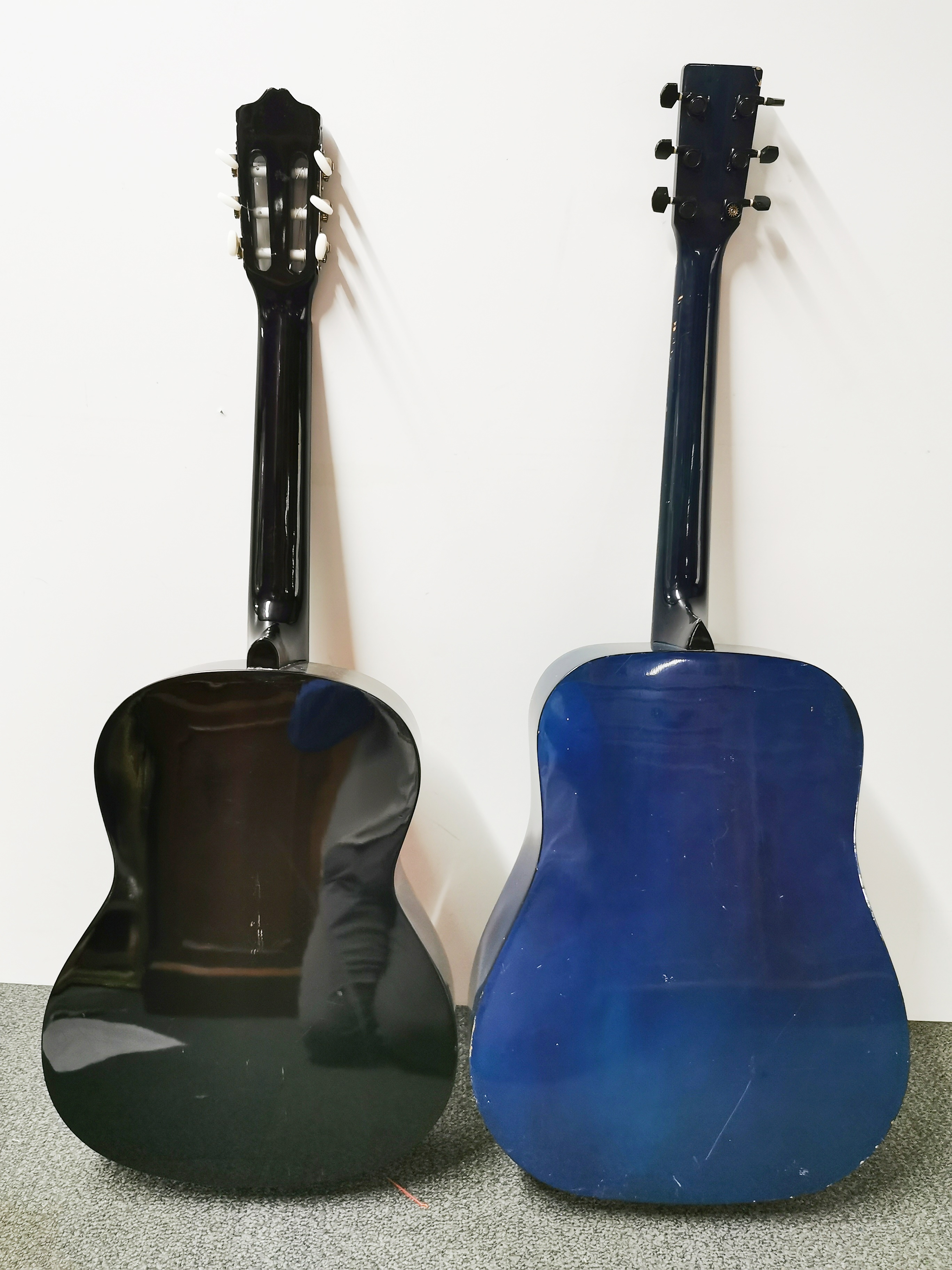 A Stagg handmade Western guitar and a Clifton handmade classical guitar. - Image 4 of 4