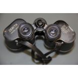 A pair of Zenith binoculars, together with a pair of field glasses and a pair of antique opera