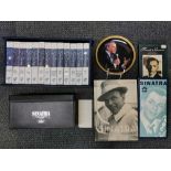A quantity of Frank Sinatra related items.