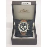A gents Rotary chrono speed wristwatch.