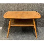 A lovely Ercol coffee table, 72 x 44 x 44cm.