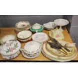 A quantity of Victorian and other china
