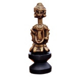 Dr Ken Njoku, "Amuma", benin bronze, 69 x 23cm, 17kg, c. 2002. Is a visual documentation of an